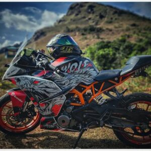 KTM Rc Wolf Edition 125-200-390 (BS4-BS6) [Full Body Wrap / Decal / Sticker Kit]