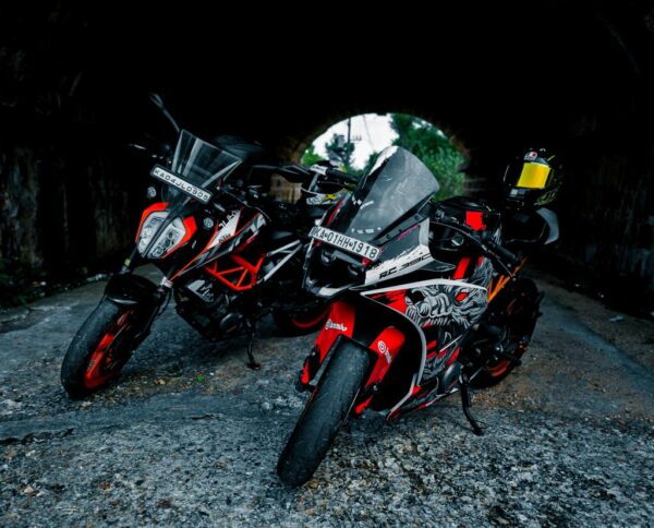 KTM Rc Wolf Edition 125-200-390 (BS4-BS6) [Full Body Wrap / Decal / Sticker Kit] - Image 3
