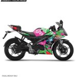 Yamaha V2 Joker Design [Full Body Edge To Edge Wrap / Decal / Sticker Kit]