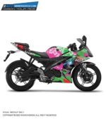 Yamaha V2 Joker Design [Full Body Edge To Edge Wrap / Decal / Sticker Kit]