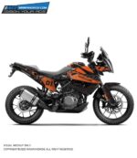 KTM Adventure Crack Edition 250-390 [Full Body Wrap / Decal / Sticker Kit]