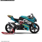 TVS RR310 Crip Design [Full Body Edge To Edge Wrap / Decal / Sticker Kit]
