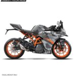 KTM Rc Delta Design 125-200-390 (BS4-BS6) [Full Body Wrap / Decal / Sticker Kit]