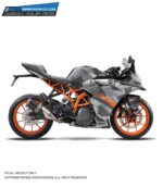KTM Rc Delta Design 125-200-390 (BS4-BS6) [Full Body Wrap / Decal / Sticker Kit]