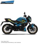 Bajaj Dominar Blue ADV Design 250-400 (BS4-BS6) [Full Body Edge To Edge Wrap / Decal / Sticker Kit]