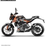 KTM Duke Superduke Livery Design 125-200-390 (BS4-BS6) [Full Body Wrap / Decal / Sticker Kit]