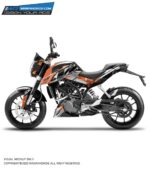 KTM Duke Superduke Livery Design 125-200-390 (BS4-BS6) [Full Body Wrap / Decal / Sticker Kit]