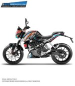 KTM Duke Fox Design 125-200-390 (BS4-BS6) [Full Body Wrap / Decal / Sticker Kit]
