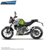 KTM Duke Joker Design 125-200-390 (BS4-BS6) [Full Body Wrap / Decal / Sticker Kit]
