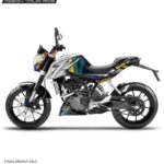 KTM Duke Superduke Livery Design 125-200-390 (BS4-BS6) [Full Body Wrap / Decal / Sticker Kit]
