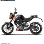 KTM Duke Kenblock Gymkhana Tribute Design 125-200-390 (BS4-BS6) [Semi Body Wrap / Decal / Sticker Kit]