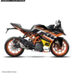 KTM Rc American Cup Design 125-200-390 (BS4-BS6) [Full Body Wrap / Decal / Sticker Kit]