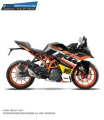 KTM Rc American Cup Design 125-200-390 (BS4-BS6) [Full Body Wrap / Decal / Sticker Kit]