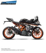 KTM Rc Camouflage Design 125-200-390 (BS4-BS6) [Full Body Wrap / Decal / Sticker Kit]