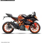 KTM Rc HMC Design 125-200-390 (BS4-BS6) [Full Body Wrap / Decal / Sticker Kit]