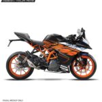 KTM Rc Powerkit Design 125-200-390 (BS4-BS6) [Full Body Wrap / Decal / Sticker Kit]