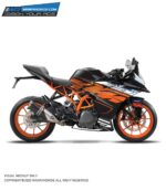 KTM Rc Powerkit Design 125-200-390 (BS4-BS6) [Full Body Wrap / Decal / Sticker Kit]