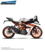 KTM Rc Raceline Design 125-200-390 (BS4-BS6) [Full Body Wrap / Decal / Sticker Kit]