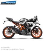 KTM Rc Batman Design 125-200-390 (BS4-BS6) [Full Body Wrap / Decal / Sticker Kit]