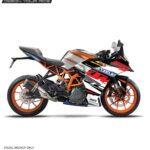 KTM Rc Rc Cup Design 125-200-390 (BS4-BS6) [Full Body Wrap / Decal / Sticker Kit]
