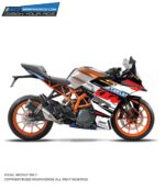 KTM Rc Rc Cup Design 125-200-390 (BS4-BS6) [Full Body Wrap / Decal / Sticker Kit]