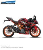 KTM Rc Deadpool Edition 125-200-390 (BS4-BS6) [Full Body Wrap / Decal / Sticker Kit]