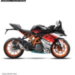 KTM Rc Graphics Kit 1 Design 125-200-390 (BS4-BS6) [Full Body Wrap / Decal / Sticker Kit]