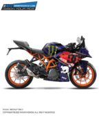 KTM Rc Hoonigan Design 125-200-390 (BS4-BS6) [Full Body Wrap / Decal / Sticker Kit]