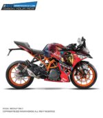 KTM Rc Ironman Design 125-200-390 (BS4-BS6) [Full Body Wrap / Decal / Sticker Kit]