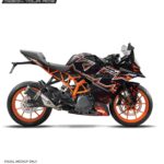 KTM Rc Official Design 125-200-390 (BS4-BS6) [Full Body Wrap / Decal / Sticker Kit]