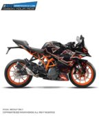 KTM Rc Official Design 125-200-390 (BS4-BS6) [Full Body Wrap / Decal / Sticker Kit]