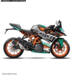 KTM Rc Proton Design 125-200-390 (BS4-BS6) [Full Body Wrap / Decal / Sticker Kit]