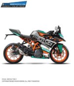 KTM Rc Proton Design 125-200-390 (BS4-BS6) [Full Body Wrap / Decal / Sticker Kit]