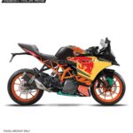 KTM Rc RB  Design 2 125-200-390 (BS4-BS6) [Full Body Wrap / Decal / Sticker Kit]