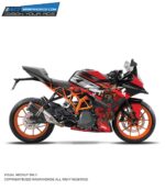 KTM Rc Samurai Eclips Design 125-200-390 (BS4-BS6) [Full Body Wrap / Decal / Sticker Kit]