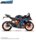 KTM Rc Shark Attack Design 125-200-390 (BS4-BS6) [Full Body Wrap / Decal / Sticker Kit]