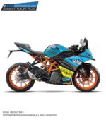 KTM Rc Shark 1 Design 125-200-390 (BS4-BS6) [Full Body Wrap / Decal / Sticker Kit]