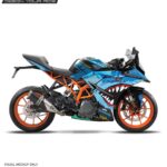 KTM Rc Shark 2 Edition 125-200-390 (BS4-BS6) [Full Body Wrap / Decal / Sticker Kit]