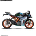 KTM Rc Sharkbite Design 125-200-390 (BS4-BS6) [Full Body Wrap / Decal / Sticker Kit]