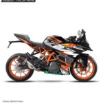 KTM Rc Upgrade Design 125-200-390 (BS4-BS6) [Full Body Wrap / Decal / Sticker Kit]