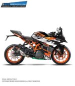 KTM Rc Upgrade Design 125-200-390 (BS4-BS6) [Full Body Wrap / Decal / Sticker Kit]