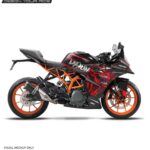 KTM Rc Venom Design 125-200-390 (BS4-BS6) [Full Body Wrap / Decal / Sticker Kit]