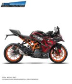 KTM Rc Venom Design 125-200-390 (BS4-BS6) [Full Body Wrap / Decal / Sticker Kit]