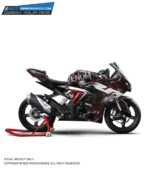 TVS RR310 Venom Carnage Design [Full Body Edge To Edge Wrap / Decal / Sticker Kit]