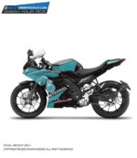 Yamaha V3 Petronas Design [Full Body Edge To Edge Wrap / Decal / Sticker Kit]