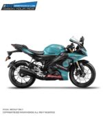 Yamaha V4 Petronas Design [Full Body Edge To Edge Wrap / Decal / Sticker Kit]