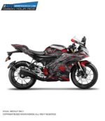 Yamaha V4 Wolf Design [Full Body Edge To Edge Wrap / Decal / Sticker Kit]