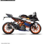 KTM Rc Racing Blue Edition 125-200-390 (BS4-BS6) [Full Body Wrap / Decal / Sticker Kit]