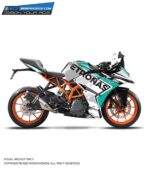 KTM Rc Petronas 2.0 Edition 125-200-390 (BS4-BS6) [Full Body Wrap / Decal / Sticker Kit]