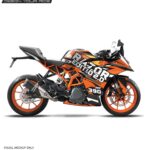 KTM Rc Razor Edition 125-200-390 (BS4-BS6) [Full Body Wrap / Decal / Sticker Kit]